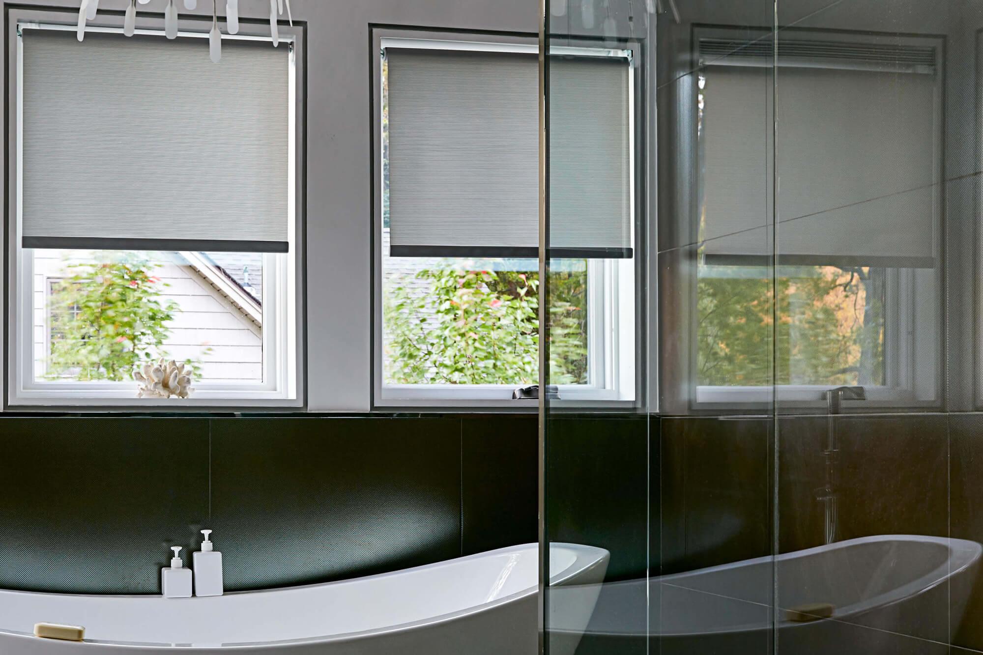 How do you install outdoor roller shades?