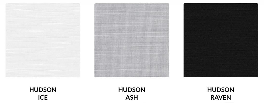 Swatches of Hudson: Ice, Ash & Raven
