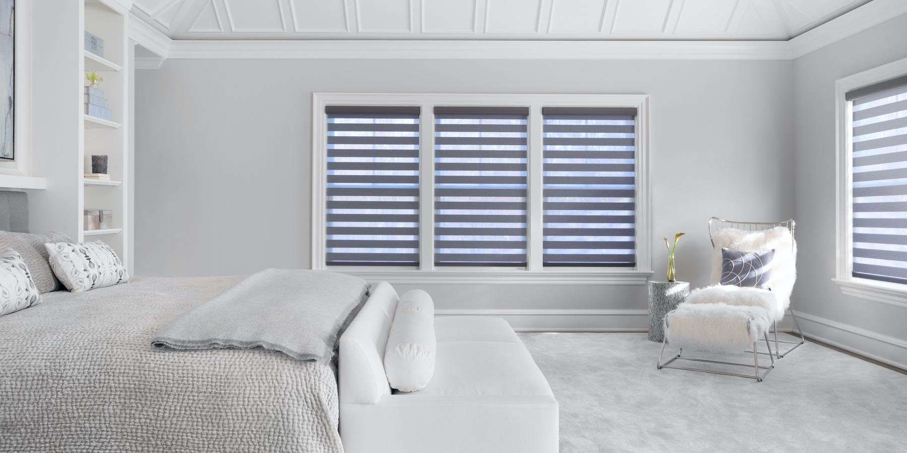 Cascade shades come in a variety of beautifully styled fabrics, which will bring an air of elegance into any room