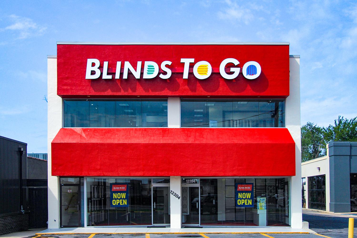 Blinds To Go's bright, new Rockville showroom. 