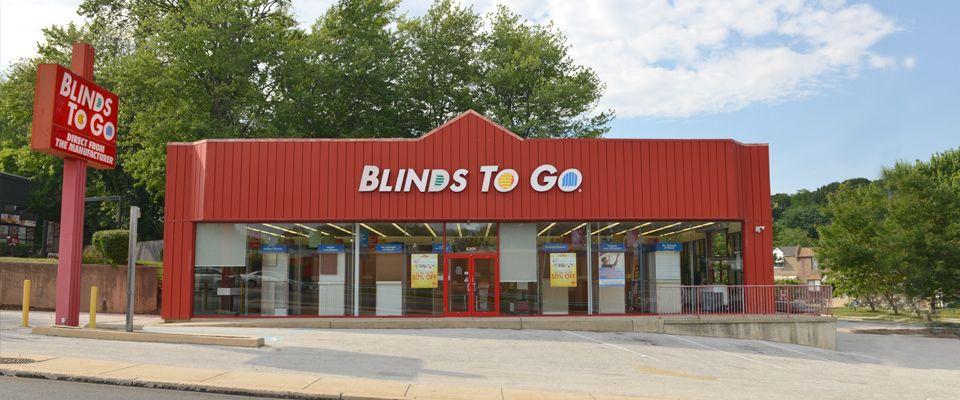 The Blinds To Go showroom, which serves Springfield (Philadelphia), Sharon Hill, and Wallingford.