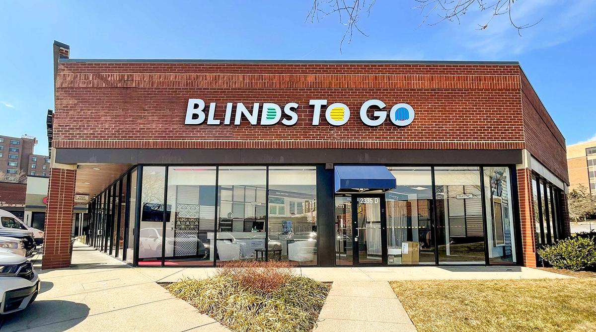 A Blinds To Go showroom, which serves the Annapolis, Maryland area.
