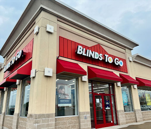 An image of the North Attleboro Blinds To Go showroom, which services the Hartsdale, White Plains, and Scarsdale areas.
