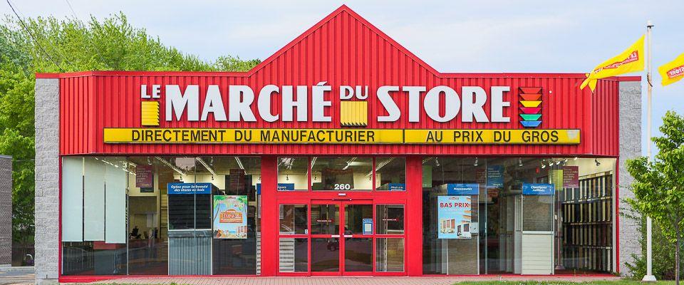 Le Marche Du Store Showroom located in St-Eustache serves St-Eustache, Deux-Montagnes, and Oka areas.