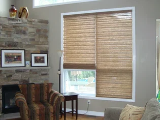 Custom window treatment project in Vienna, VA