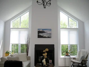 Custom window treatment project in Somerville, NJ