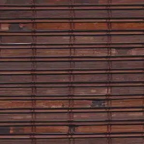 Swatch of Walnut Fiji Woven Wood Shades Swatch of Walnut Fiji Woven Wood Shades
