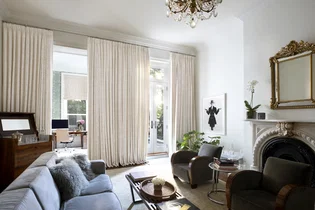 Custom window treatment project in Valley Stream, NY