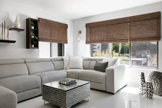 Custom window treatment project in Vienna, VA