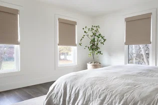 Custom window treatment project in Stoughton, MA