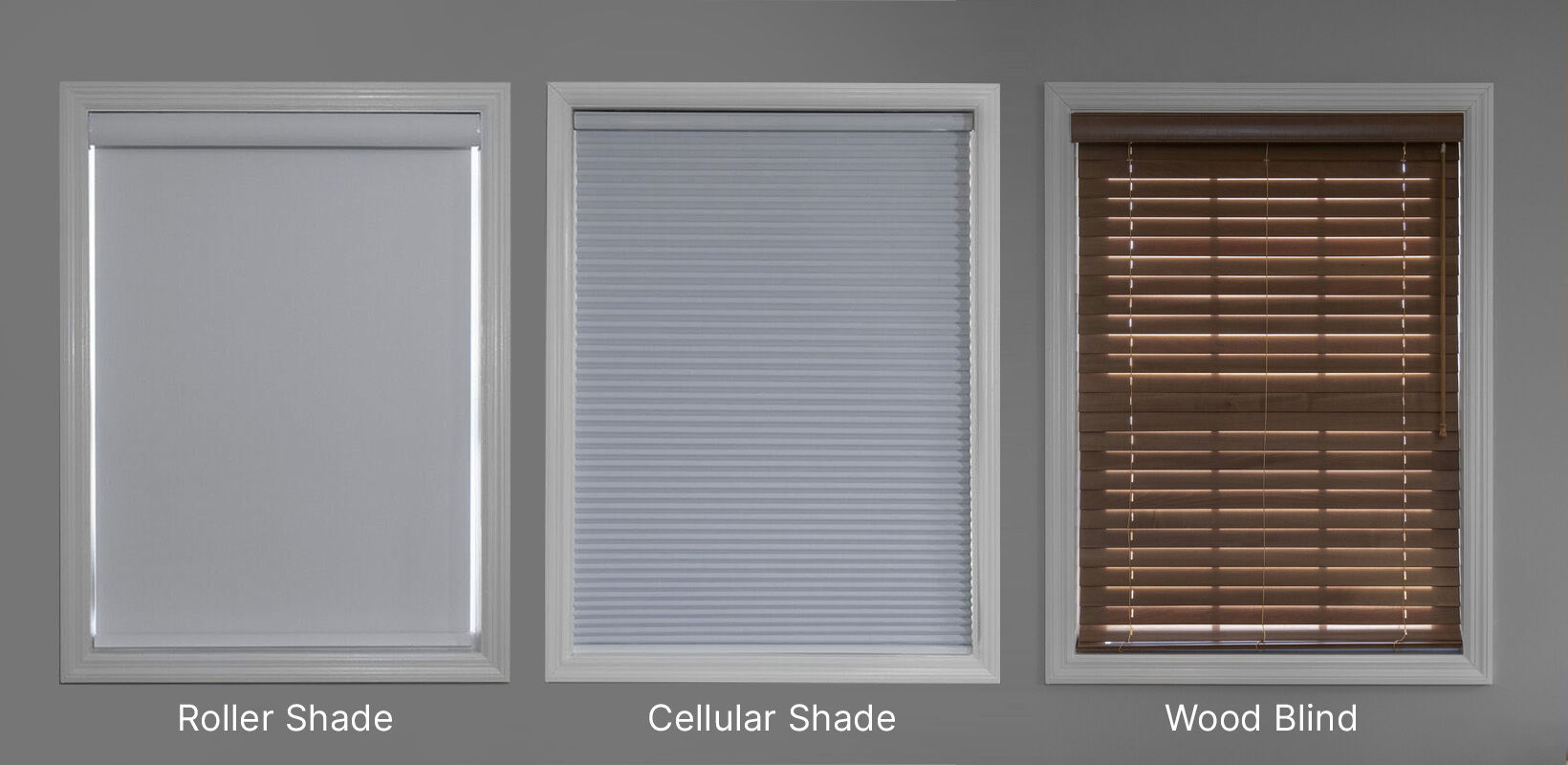 3 light gaps for shades 3 light gaps for shades