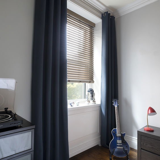 Aire Wood 2" Faux Wood Blinds