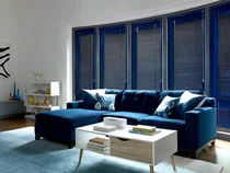 Aluminum Blinds in Living Room Aluminum Blinds in Living Room