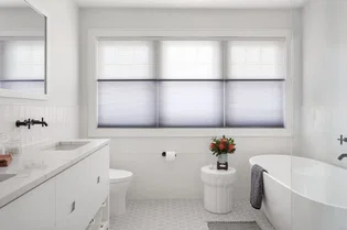 Custom window treatment project in North Attleboro, MA