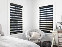 Cascade / Zebra Shades in Kids Room