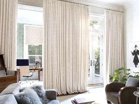 White Curtains for Living Room