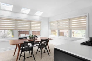 Custom window treatment project in Allentown, PA