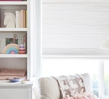 NURSERY WINDOW<br>TREATMENTS