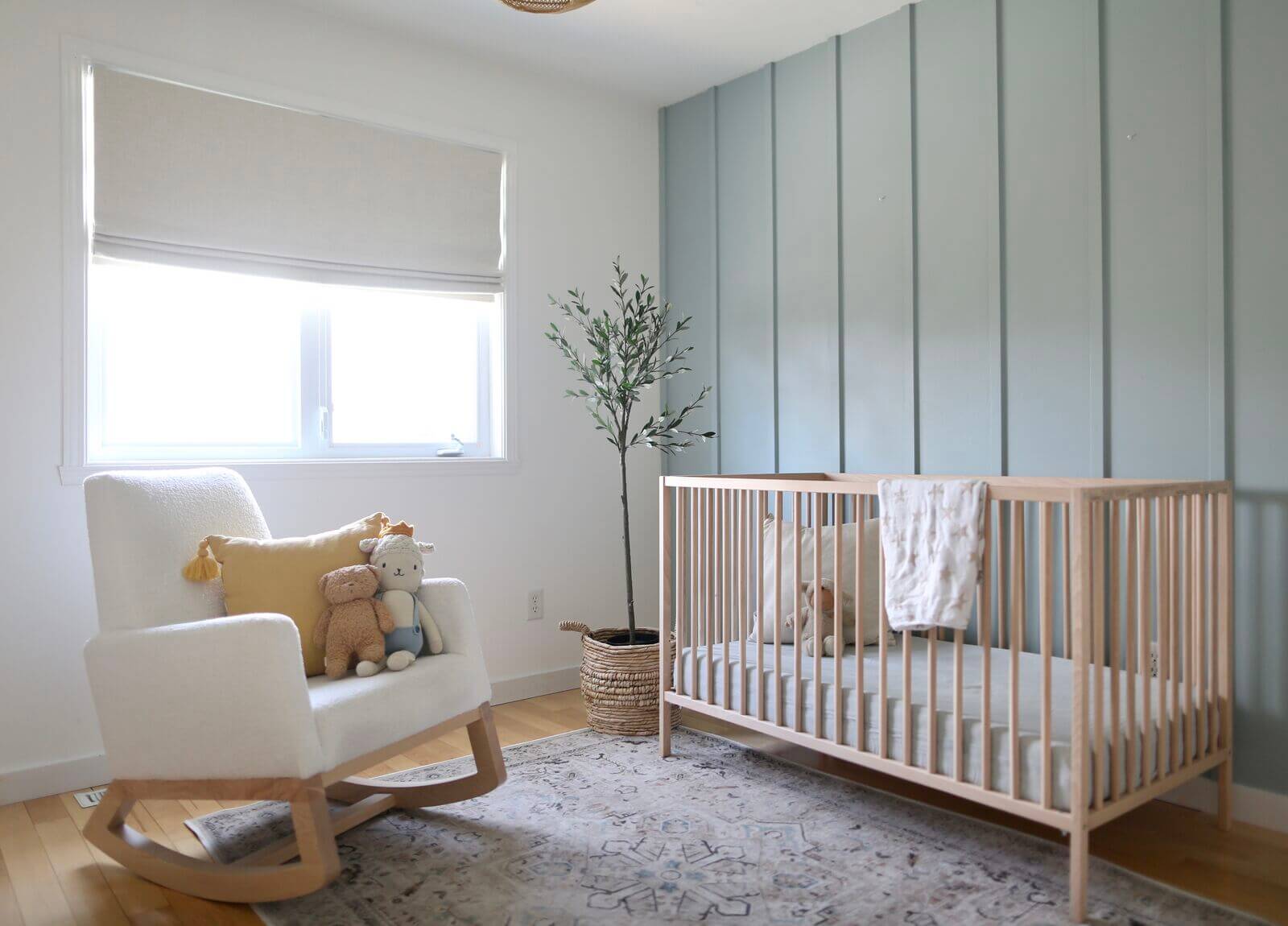 Roman shades for kids room