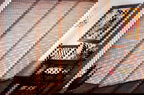 Woven Wood Panel Tracks