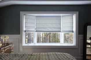 Custom window treatment project in Vienna, VA