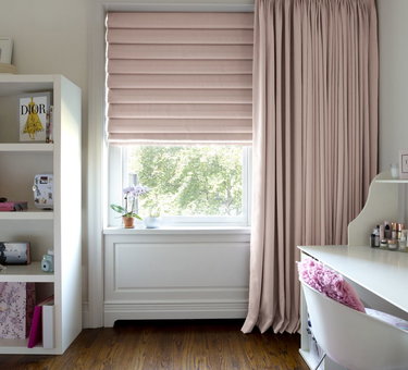 Pink Drapery