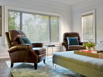Wood Blinds in Living Room Wood Blinds in Living Room