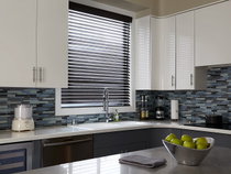 Wood Blinds in over Sink Wood Blinds in over Sink