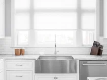 Roller Shades in Kitchen