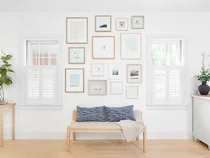 Shutters in Entryway