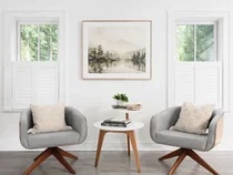 Shutters in Living Room