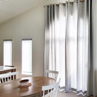 Custom window treatment project in North Attleboro, MA