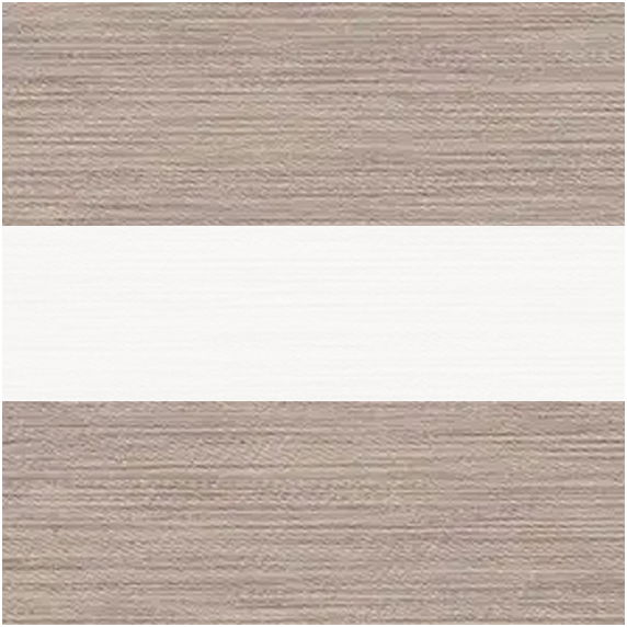 Wheat Cascade Elegance Linen Zebra Shades